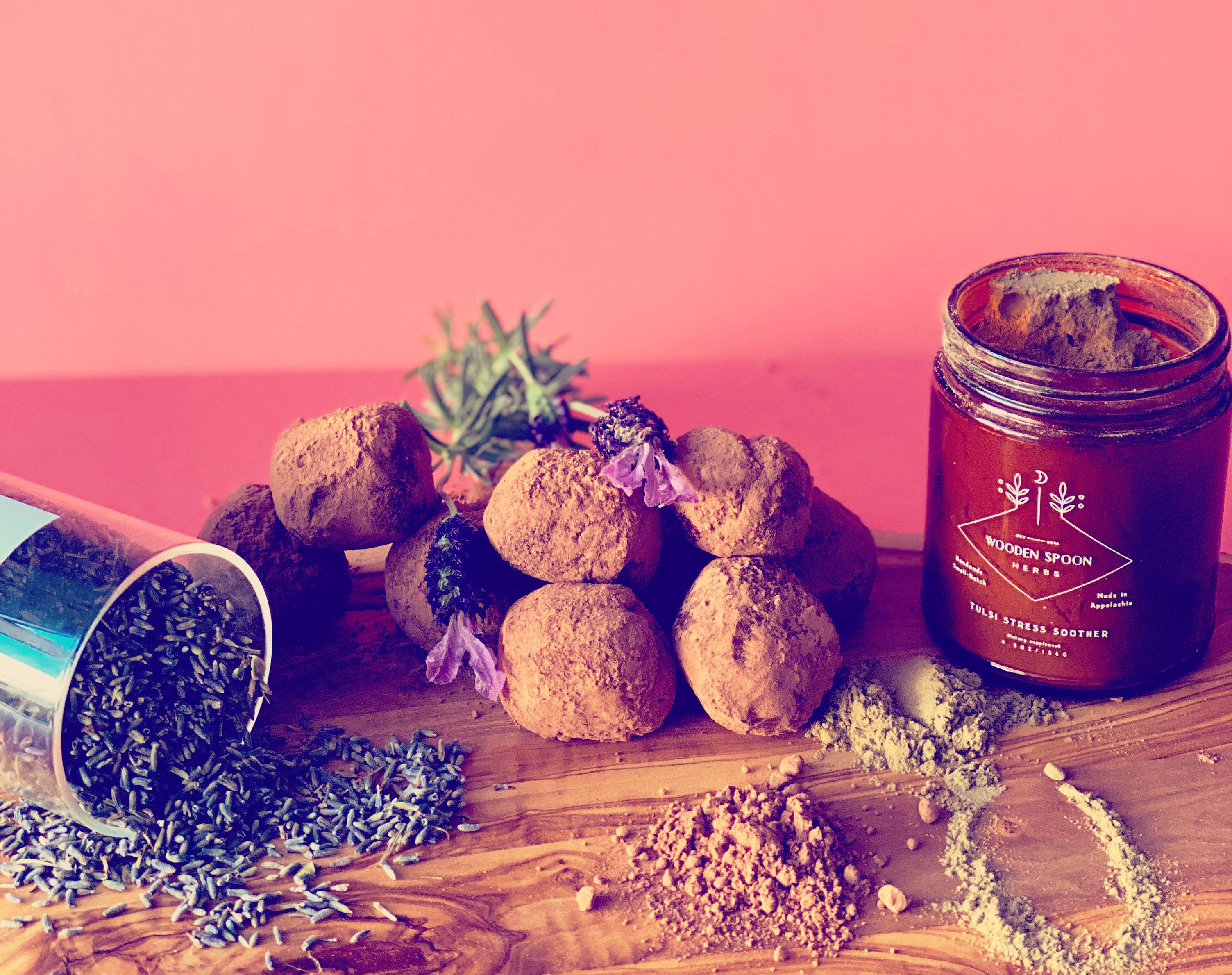 Recipe Lavender Hazelnut Truffles My Herbal Box