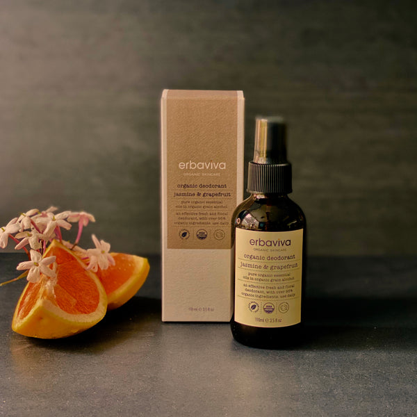 Jasmine & Grapefruit Organic Deodorant by erbaviva