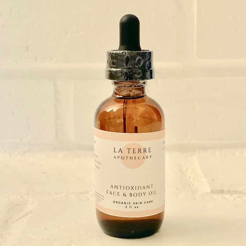 Antioxidant Face & Body Oil by La Terre