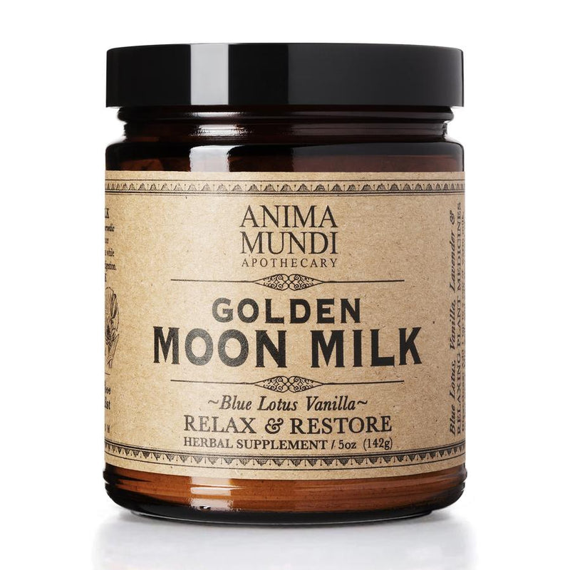 Golden Moon Milk (PM) Blue Lotus Vanilla by Anima Mundi Apothecary